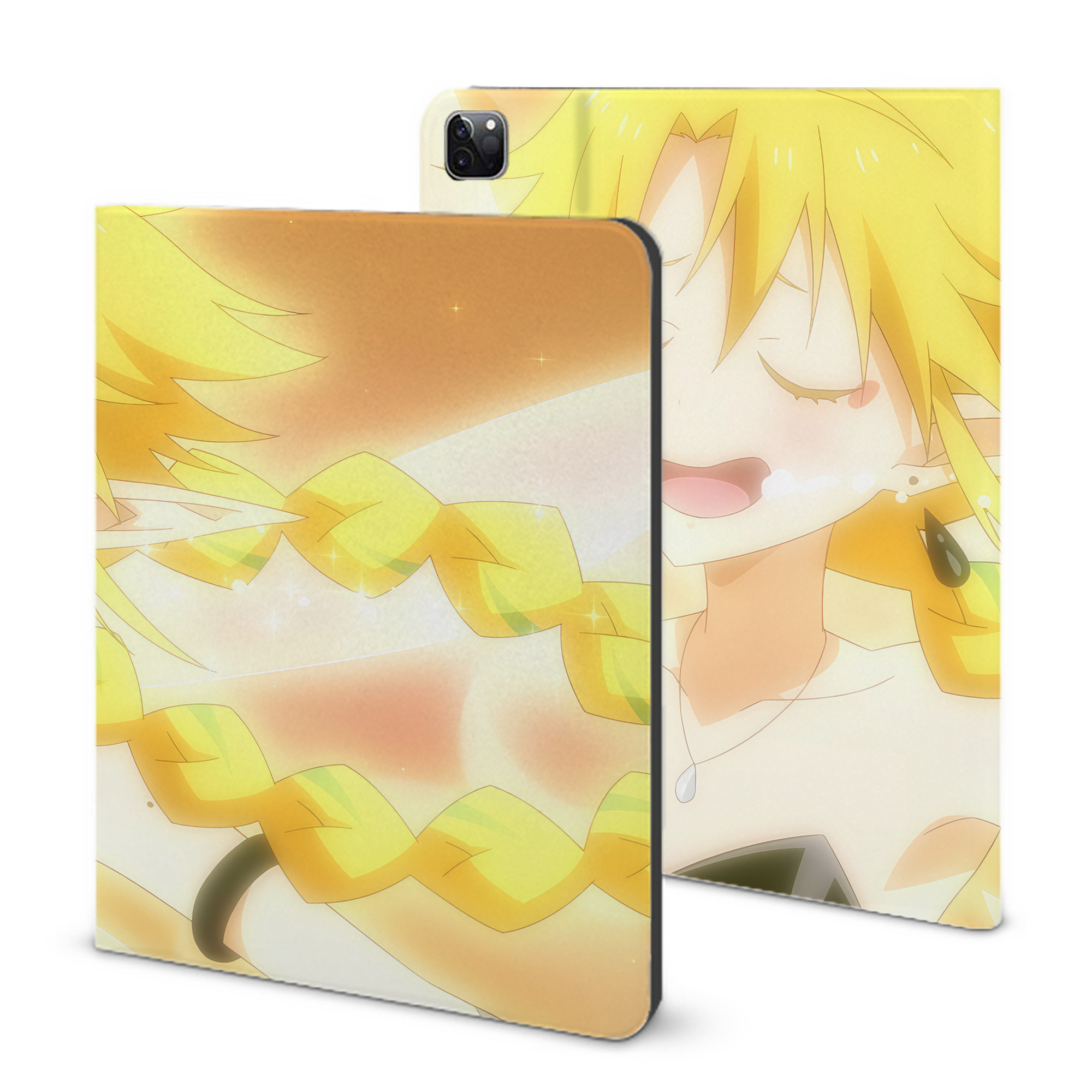 （画像用） 転スラ Regarding Reincarnated to Slime IPad ケース ブック型 PUレザー TPU 耐衝撃 軽量 薄型 ペン収納なし 全面保護 IPad 各モデル対応